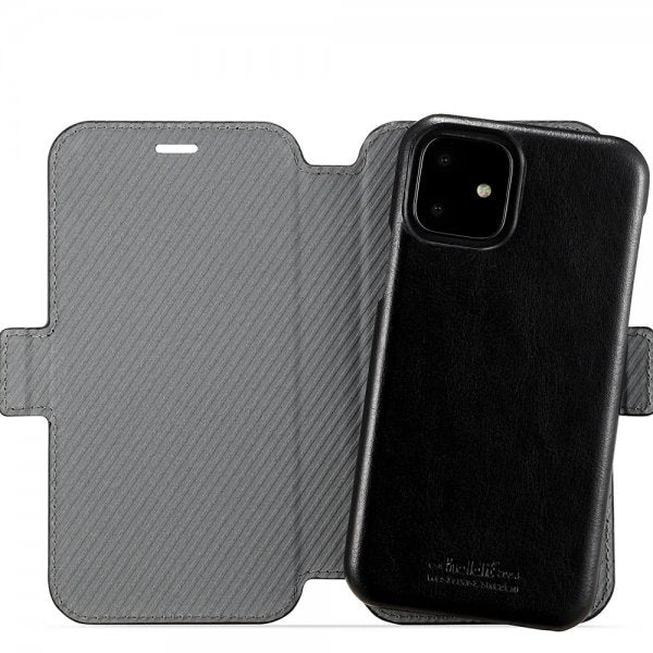 holdit iPhone 11 Etui Berlin Aftageligt Cover Sort