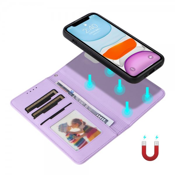 Betopnice iPhone 11 Cover med Aftageligt Skal 005 Lilla