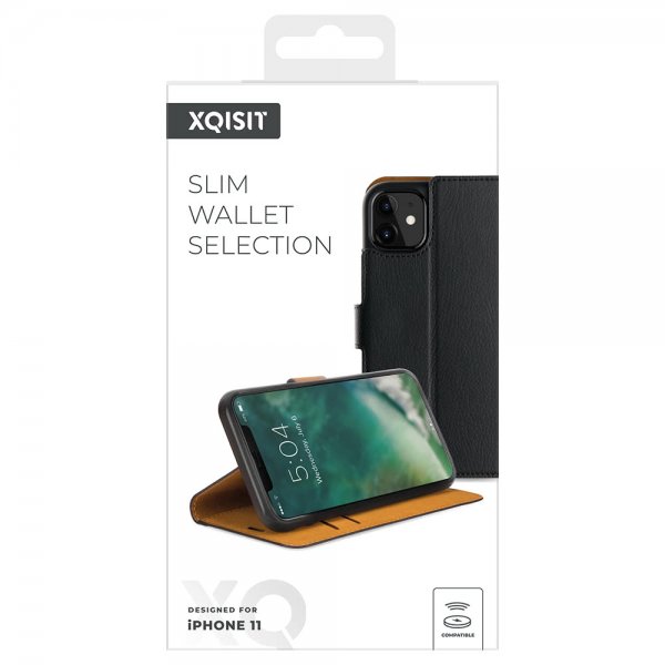 Xqisit iPhone 11 Cover Slim Wallet Selection Sort