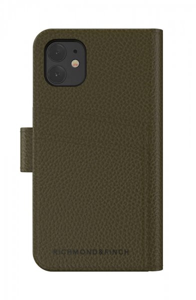 Richmond & Finch iPhone 11 Cover Wallet Aftageligt cover Emerald Green