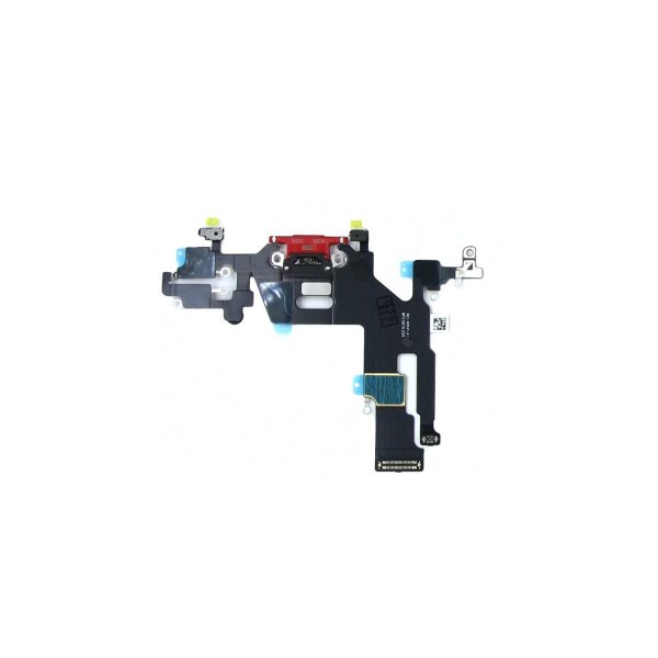 iPhone 11 Oplader Port Flexkabel - Rød