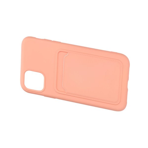iPhone 11 Cover Kortholder Rosa