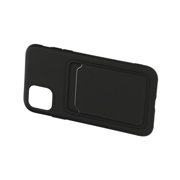 iPhone 11 Cover Kortholder Sort