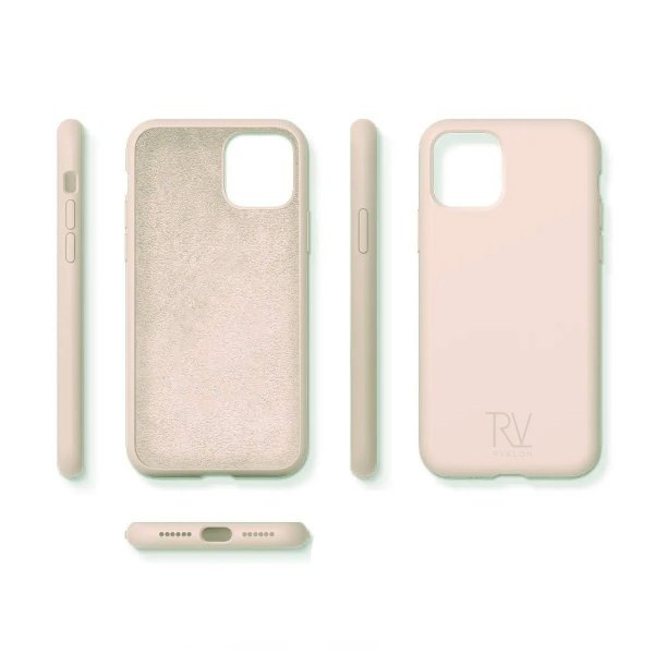 Rvelon iPhone 11 Silikonecover Beige
