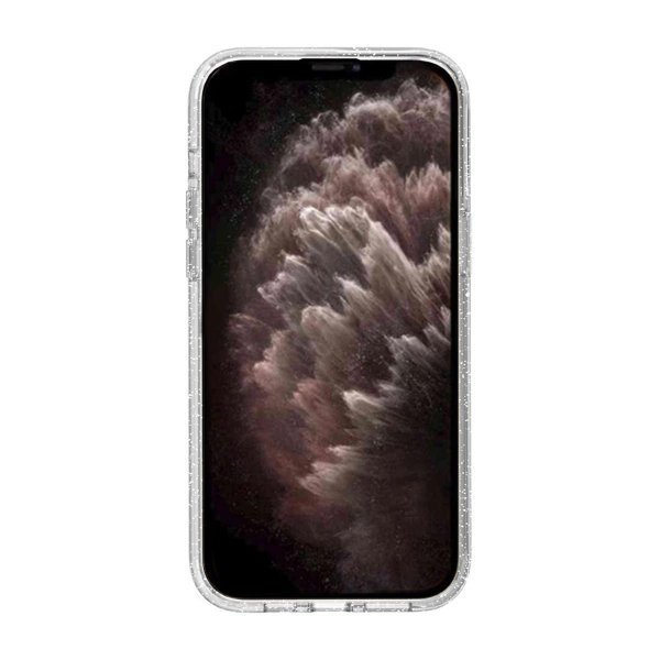 iPhone 11 Cover Glitter Stødabsorberende Gennemsigtig