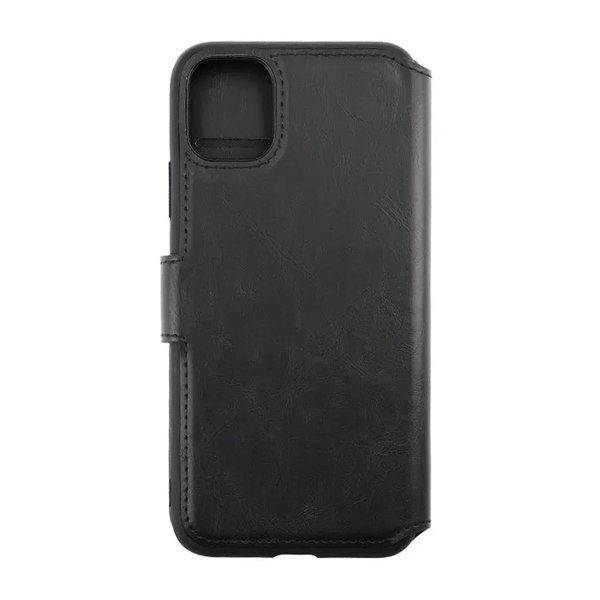 Rvelon iPhone 11 Etui, udfoldeligt kortrum, sort