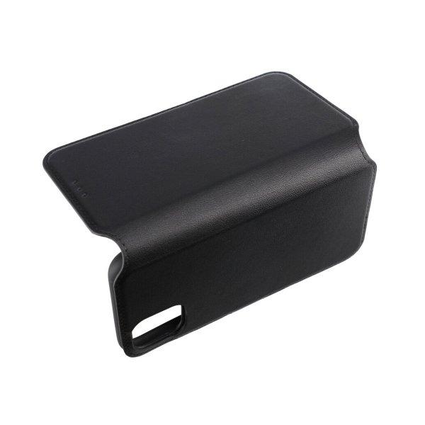 Rvelon iPhone 11 Cover Ægte Læder Sort
