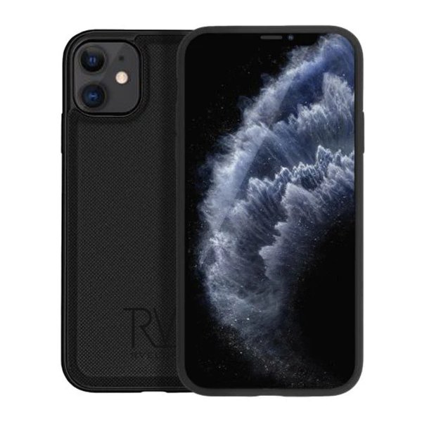 Rvelon iPhone 11 Cover Magnetisk Aftageligt Cover Sort