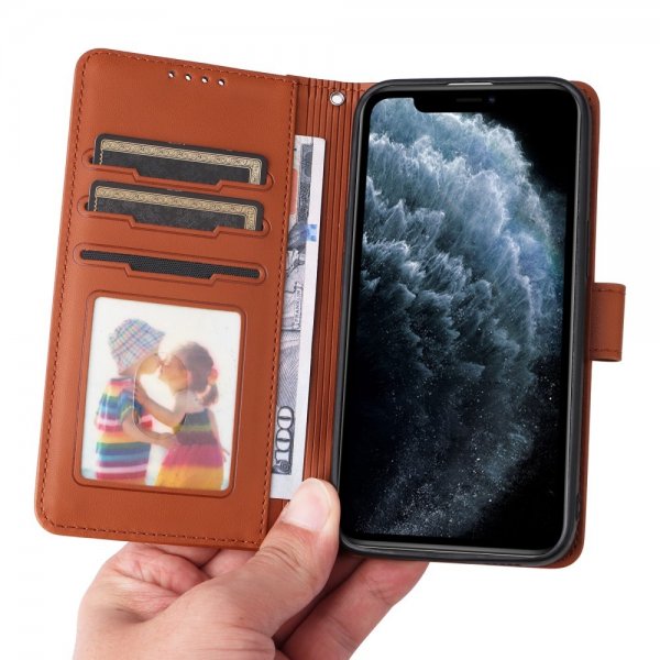 Betopnice iPhone 11 Pro Etui med Aftageligt Cover 005 Brun