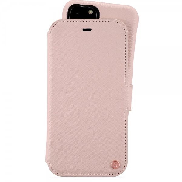 holdit iPhone 11 Pro Etui Stockholm Aftagelig Skal Rosa