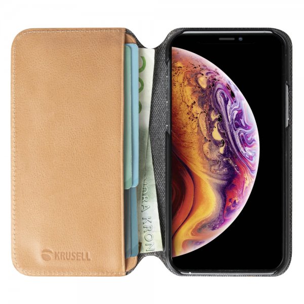 Krusell iPhone 11 Pro Cover Sunne PhoneWallet Vintage Nude
