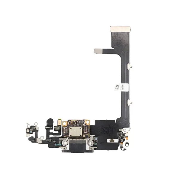 iPhone 11 Pro Ladeport Flexkabel - Sort