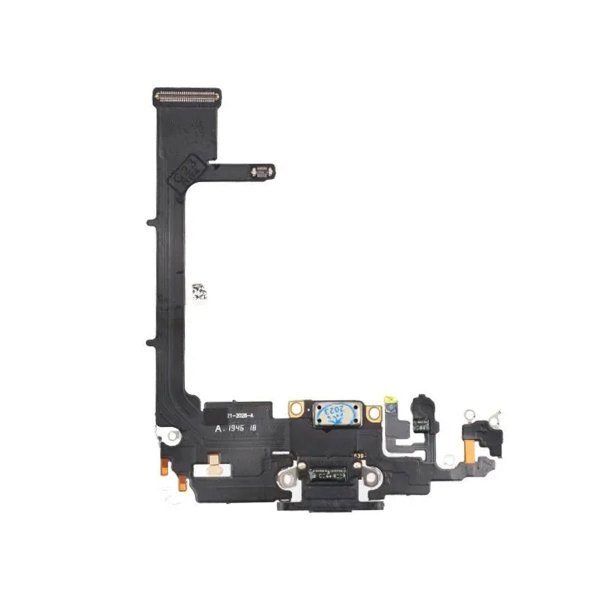 iPhone 11 Pro Ladeport Flexkabel - Sort