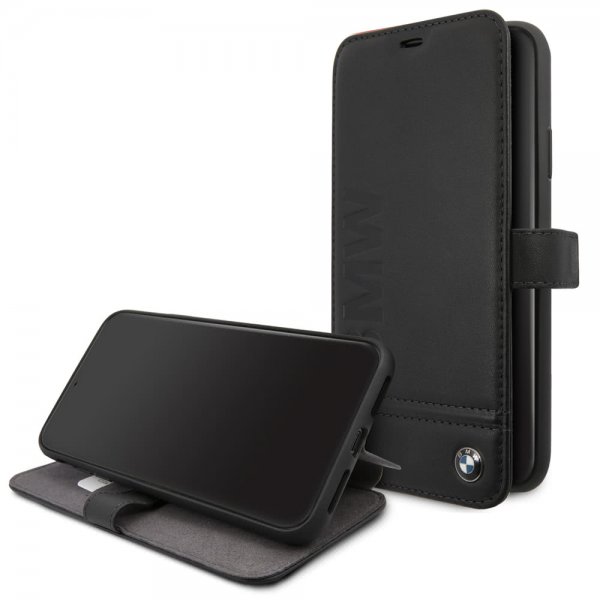 BMW iPhone 11 Pro Max Cover med Logo Sort