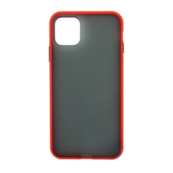 iPhone 11 Pro Max Cover Stødsikker TPU Rød Sort