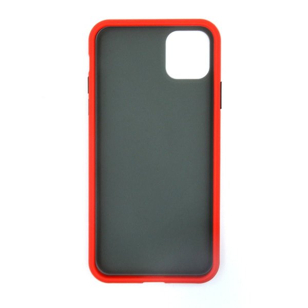 iPhone 11 Pro Max Cover Stødsikker TPU Rød Sort