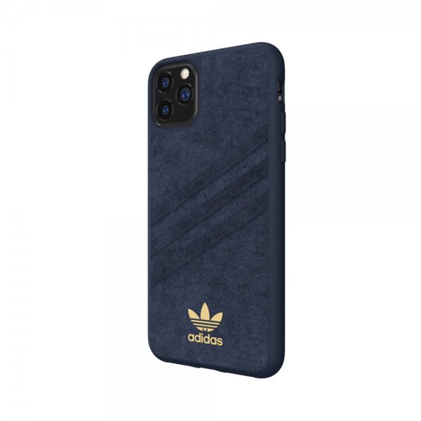 Adidas iPhone 11 Pro Max Cover OR Moulded Case Ultrasuede FW19 Collegiate Royal