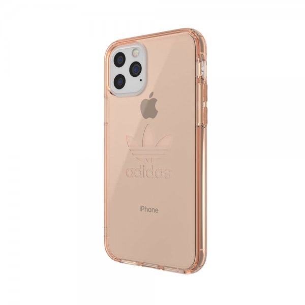 Adidas iPhone 11 Pro Max Skal ELLER Protective Clear Case FW19 Rosaguld