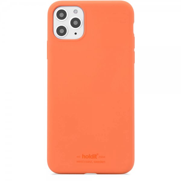 holdit iPhone 11 Pro Max Cover Silikone Orange