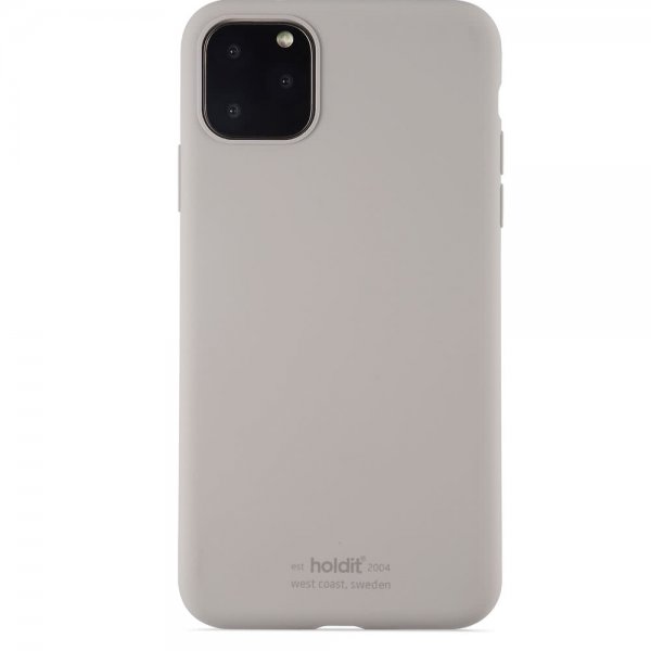 holdit iPhone 11 Pro Max Cover Silikone Taupe