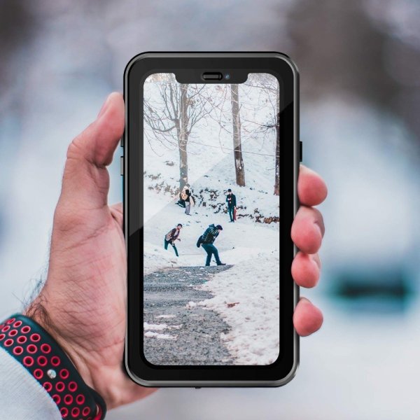 Redpepper iPhone 11 Pro Max Cover Vandtæt IP68 Sort