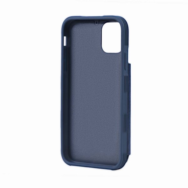 iPhone 11 Pro Max Cover Udklappelig Kortholder Blå