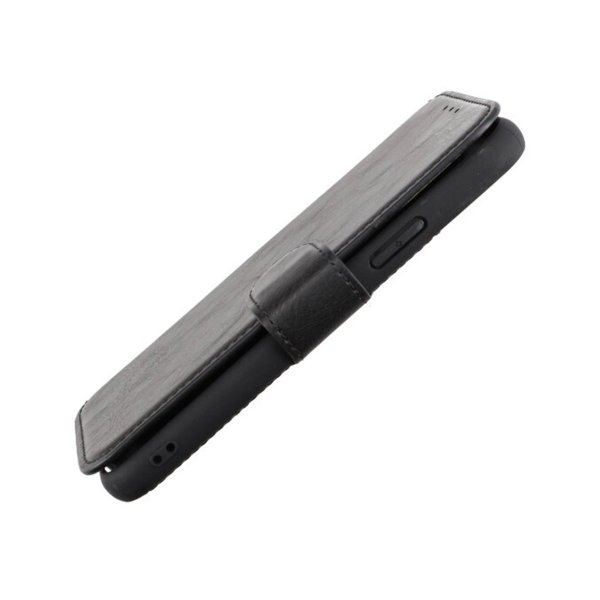 Rvelon iPhone 11 Pro Etui Udklappeligt Kortfag Sort
