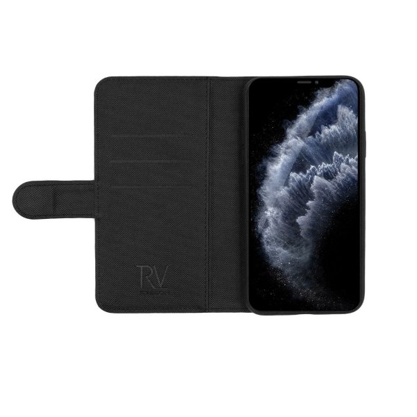 Rvelon iPhone 11 Pro Cover Magnetisk aftagelig skal Sort