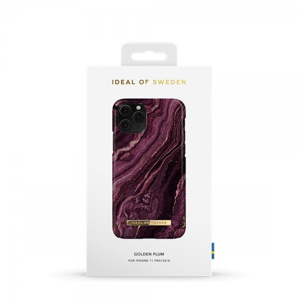 Ideal of Sweden iPhone 11 Pro Cover Fashion Case Golden Plum