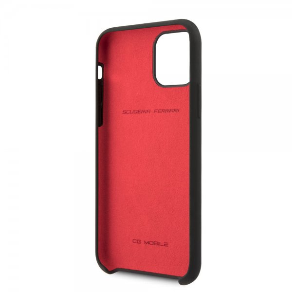 Ferrari iPhone 11 Pro Cover med Logo Sort