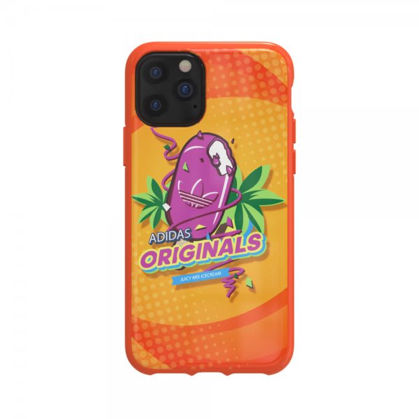 Adidas iPhone 11 Pro Cover ELLER Støbt Cover Bodega FW19 Active Orange