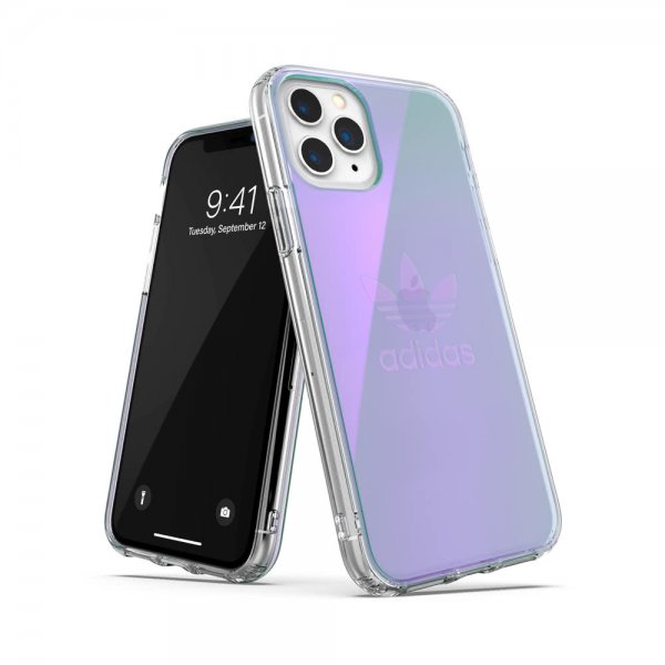 Adidas iPhone 11 Pro Cover ELLER Beskyttende Gennemsigtigt Cover Farverigt