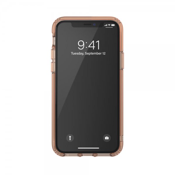 Adidas iPhone 11 Pro Cover ELLER Protective Clear Case FW19 Klar Rose Gold