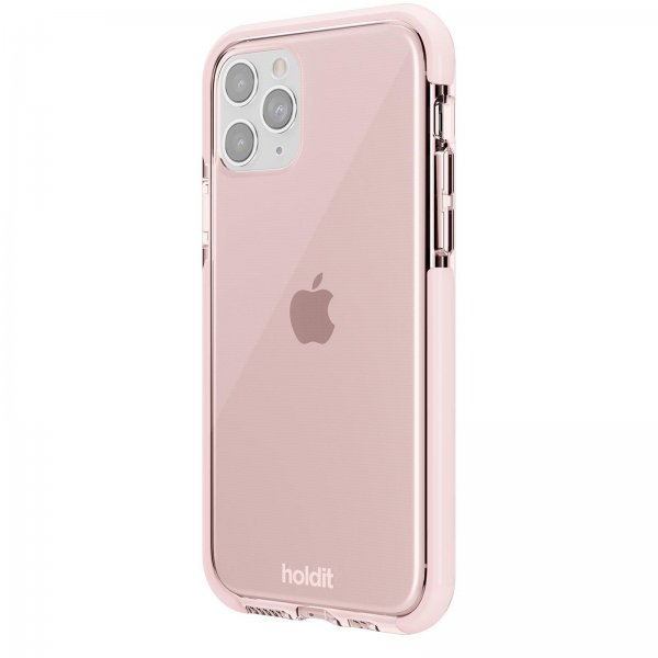 holdit iPhone 11 Pro Cover Seethru Blush Pink