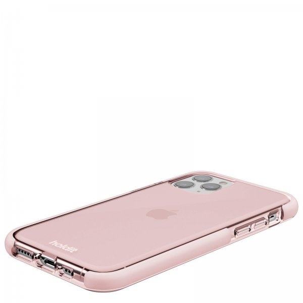 holdit iPhone 11 Pro Cover Seethru Blush Pink
