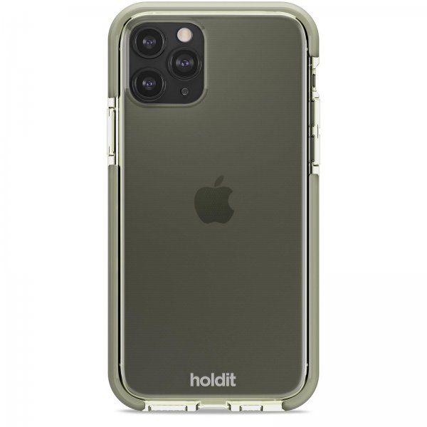 holdit iPhone 11 Pro Cover Seethru Khaki Green