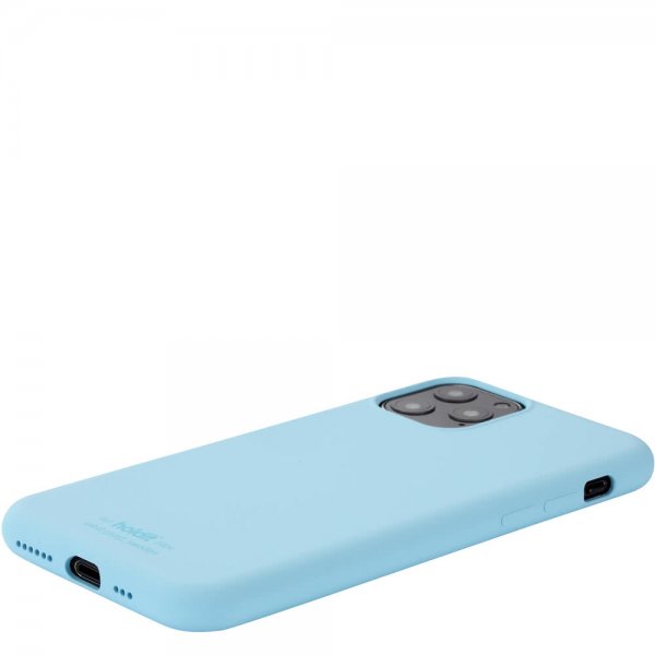 holdit iPhone 11 Pro Cover Silikone Lyseblå