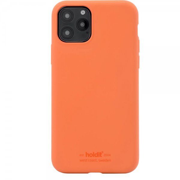 holdit iPhone 11 Pro Cover Silikone Orange