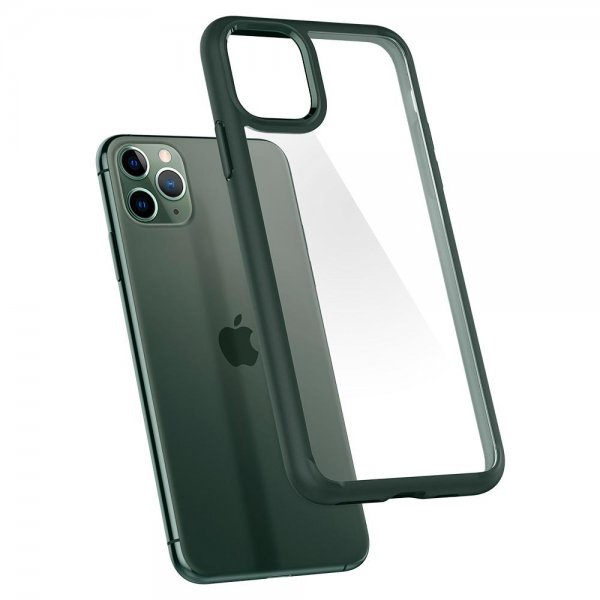 Spigen iPhone 11 Pro Cover Ultra Hybrid Midnight Green