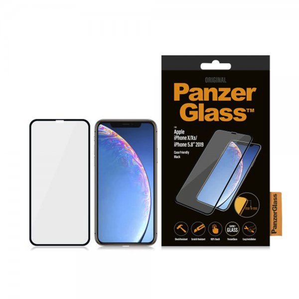 PanzerGlass iPhone X/Xs/11 Pro Skærmbeskyttelse CaseFriendly