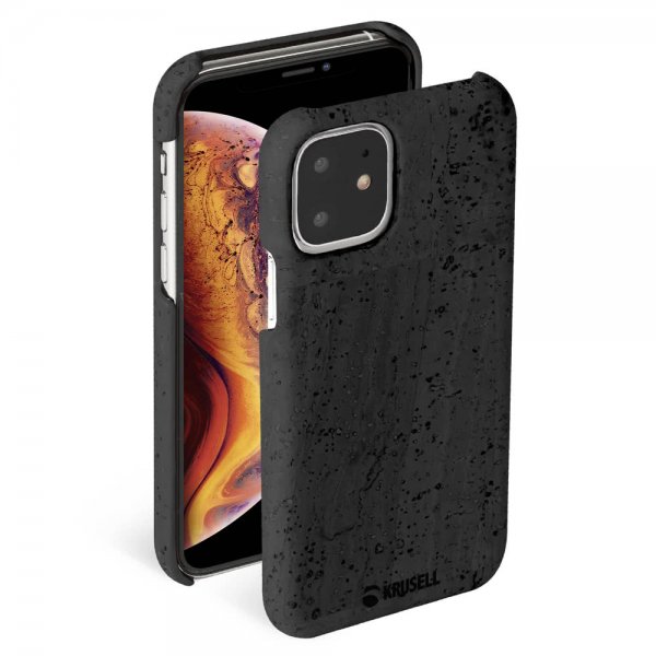 Krusell iPhone 11 Cover Birka Cover Sort