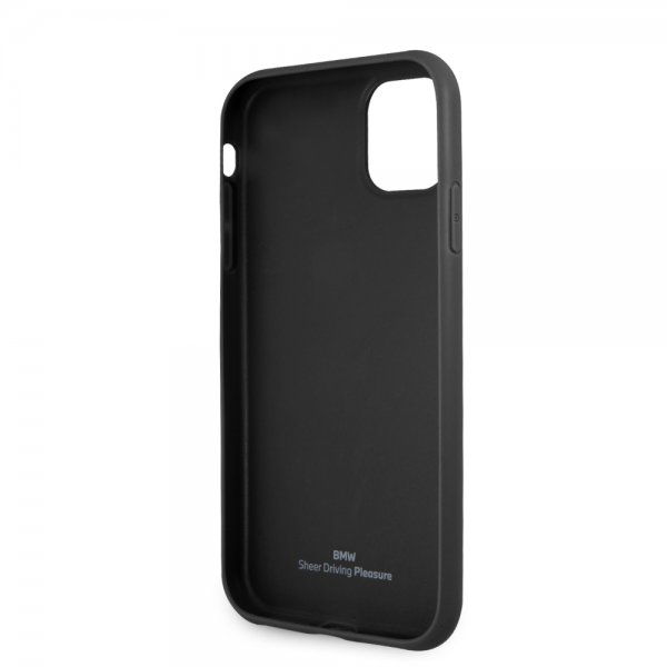 BMW iPhone 11 Cover Kortplads Sort