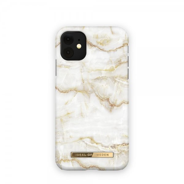 Ideal of Sweden iPhone 11 Cover Fashion Case Golden Pearl Marble