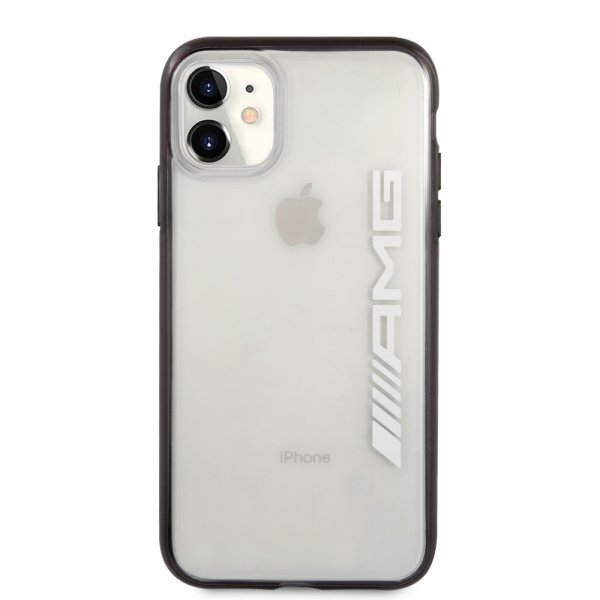 AMG iPhone 11 Cover Metallic Sort Transparent