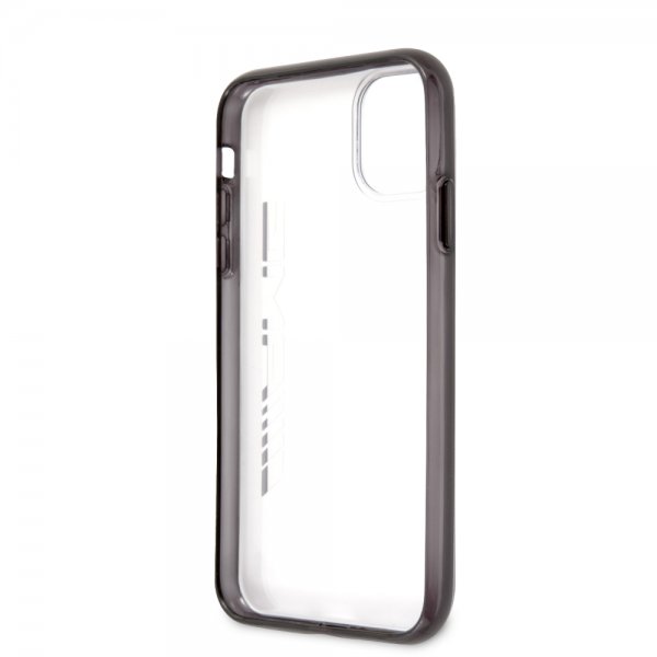 AMG iPhone 11 Cover Metallic Sort Transparent