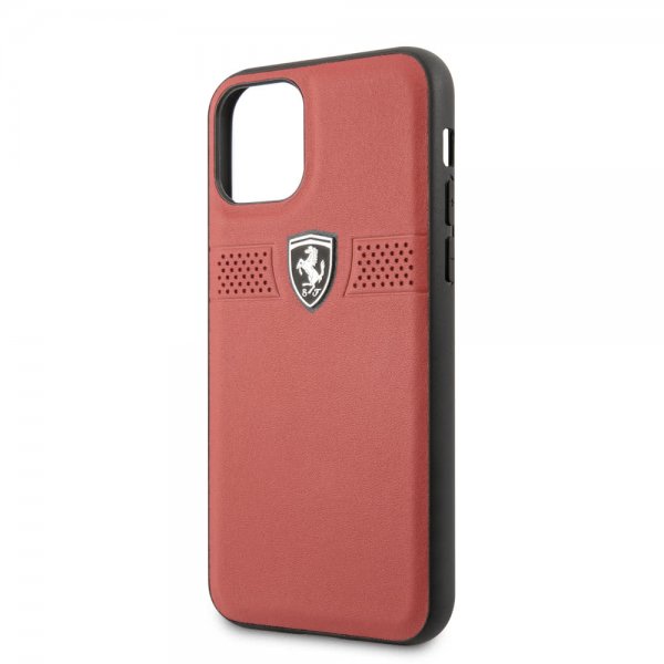 Ferrari iPhone 11 Cover Off Track Rød