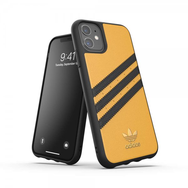 Adidas iPhone 11 Cover OR Moulded Case Collegiate Gold