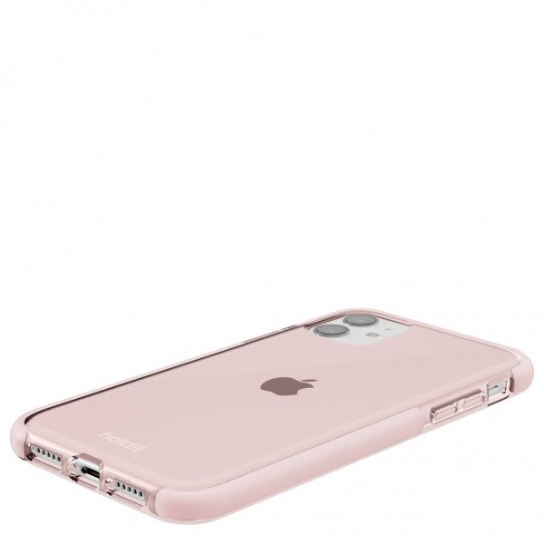 holdit iPhone 11 Cover Seethru Blush Pink