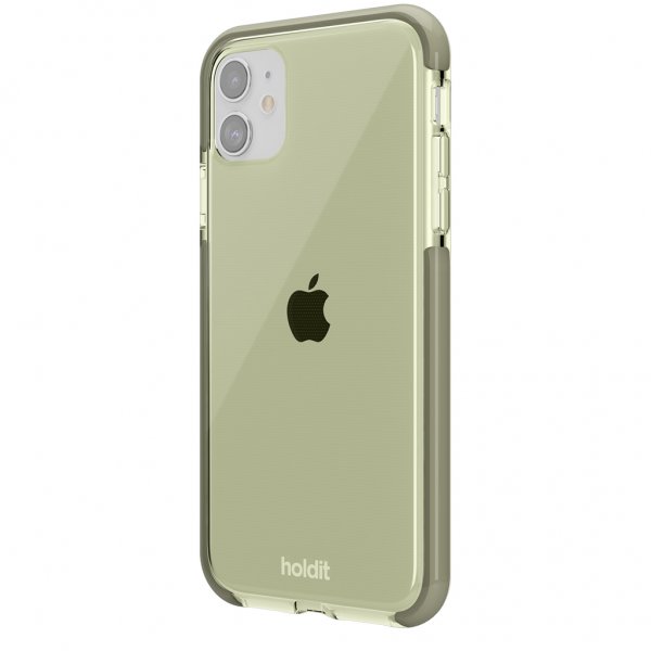 holdit iPhone 11 Cover Seethru Khaki Green