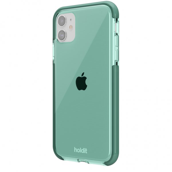 holdit iPhone 11 Cover Seethru Moss Green